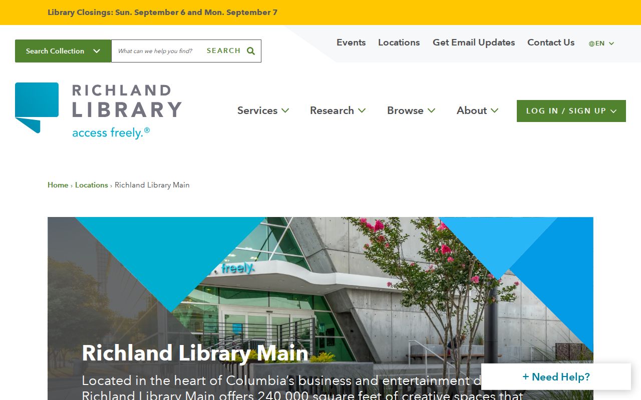 Columbia city directory research at Richland Library Main location